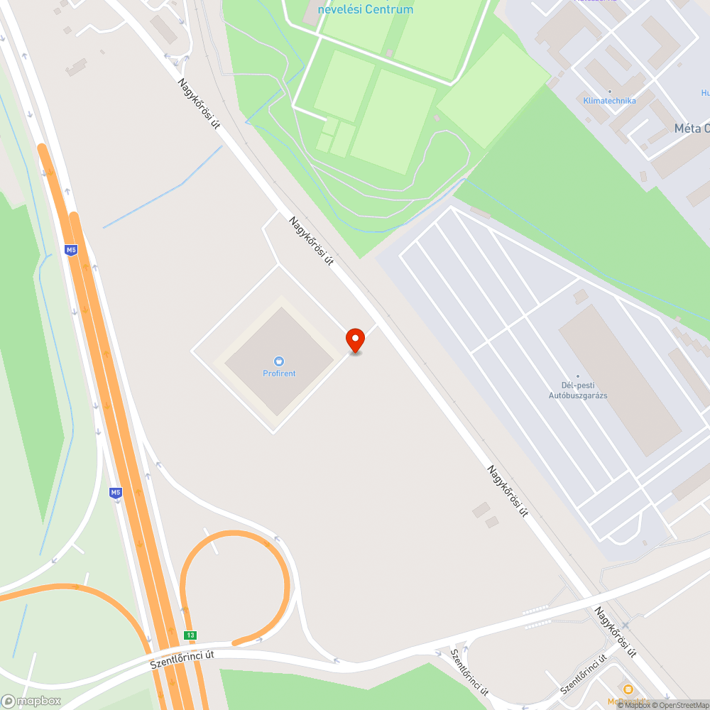 Egy kamionra való szemét a XIX. Nagykőrösi út menti ligetben bejelentés helye