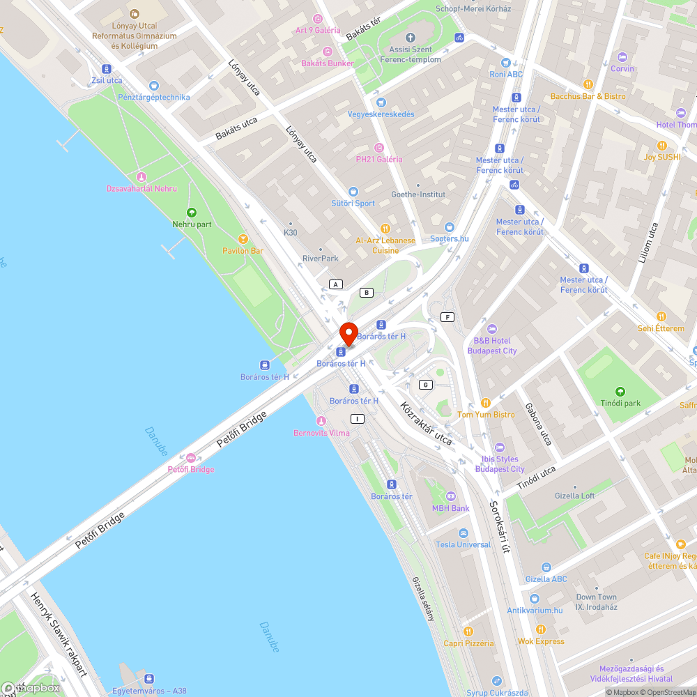 Levált aszfaltburkolat bejelentés helye