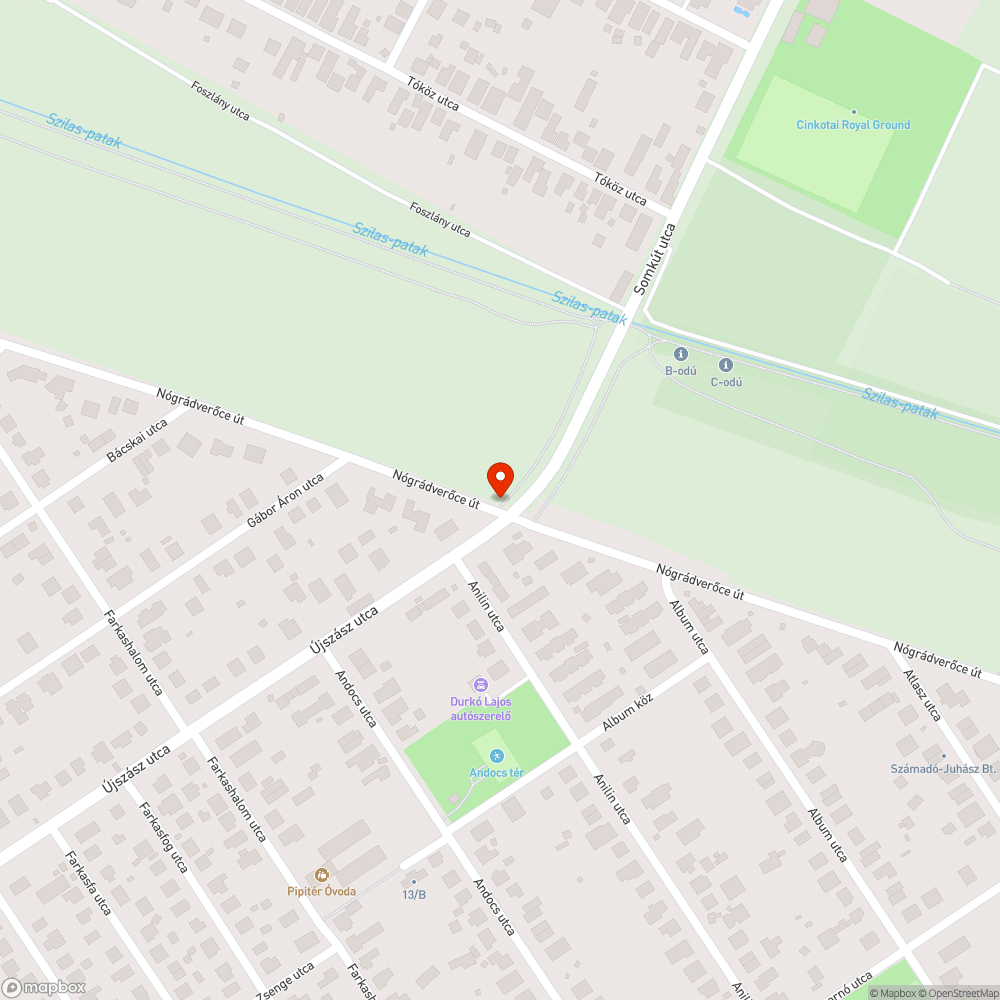 Kerékpárútba belógó ágak bejelentés helye