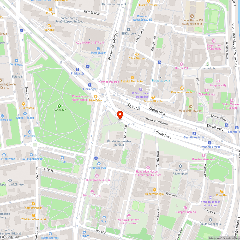 Kidőlt támfal a Flórián téren bejelentés helye