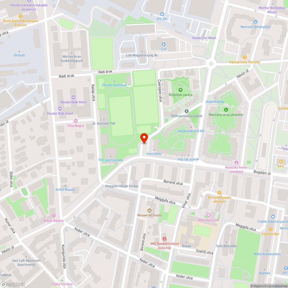 Elhagyott Volkswagen bejelentés helye