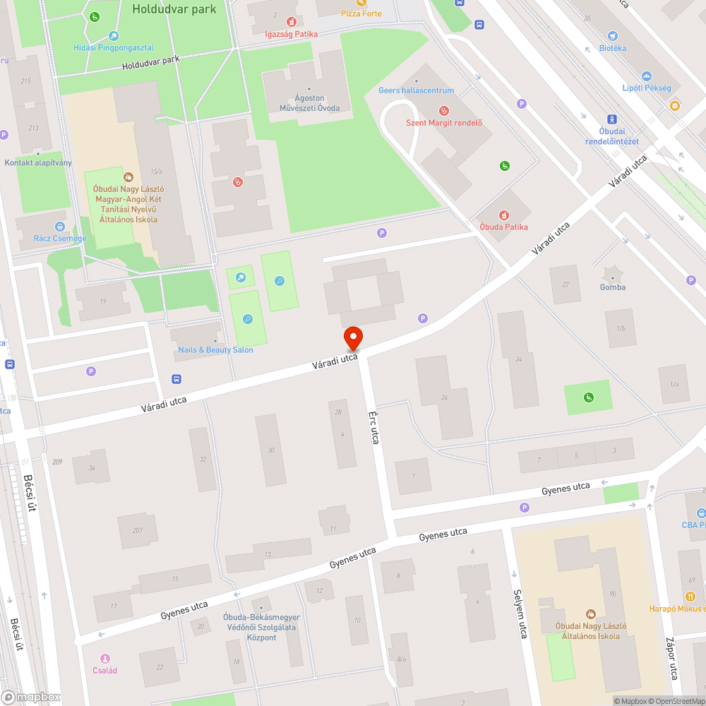 Akadálymentesítésre váró járdaszegélyek bejelentés helye