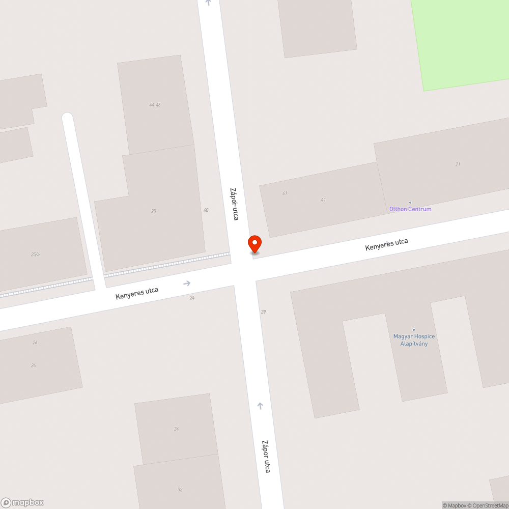 Akadálymentesítésre váró járdaszegélyek bejelentés helye