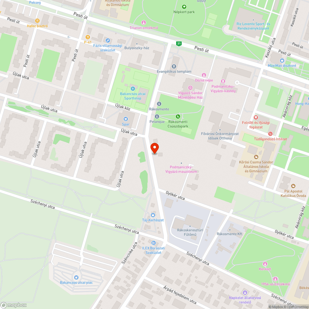 Le fog omlani bejelentés helye