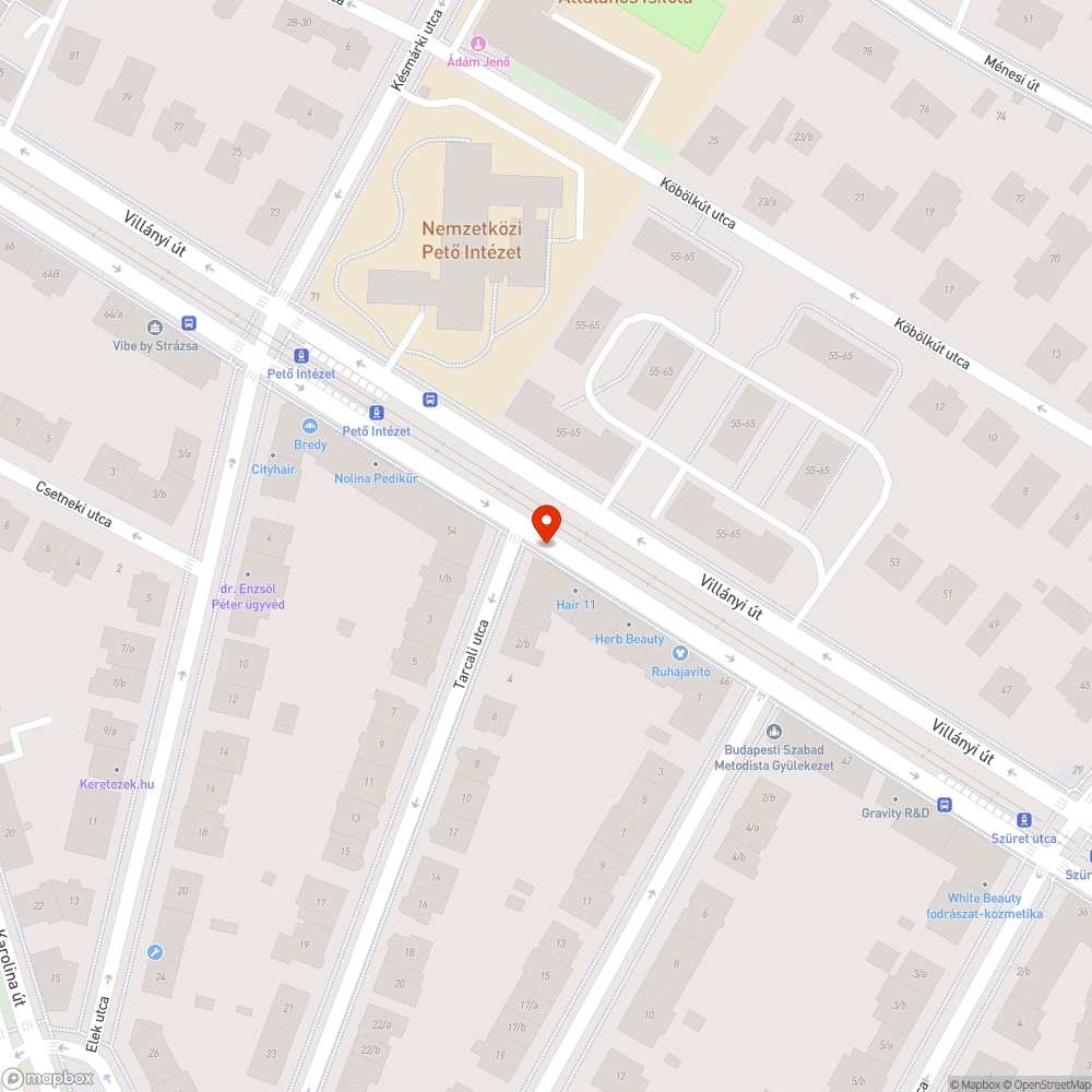 Elhagyott Audi bejelentés helye