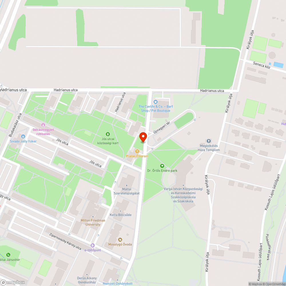 Kiégett neonok bejelentés helye