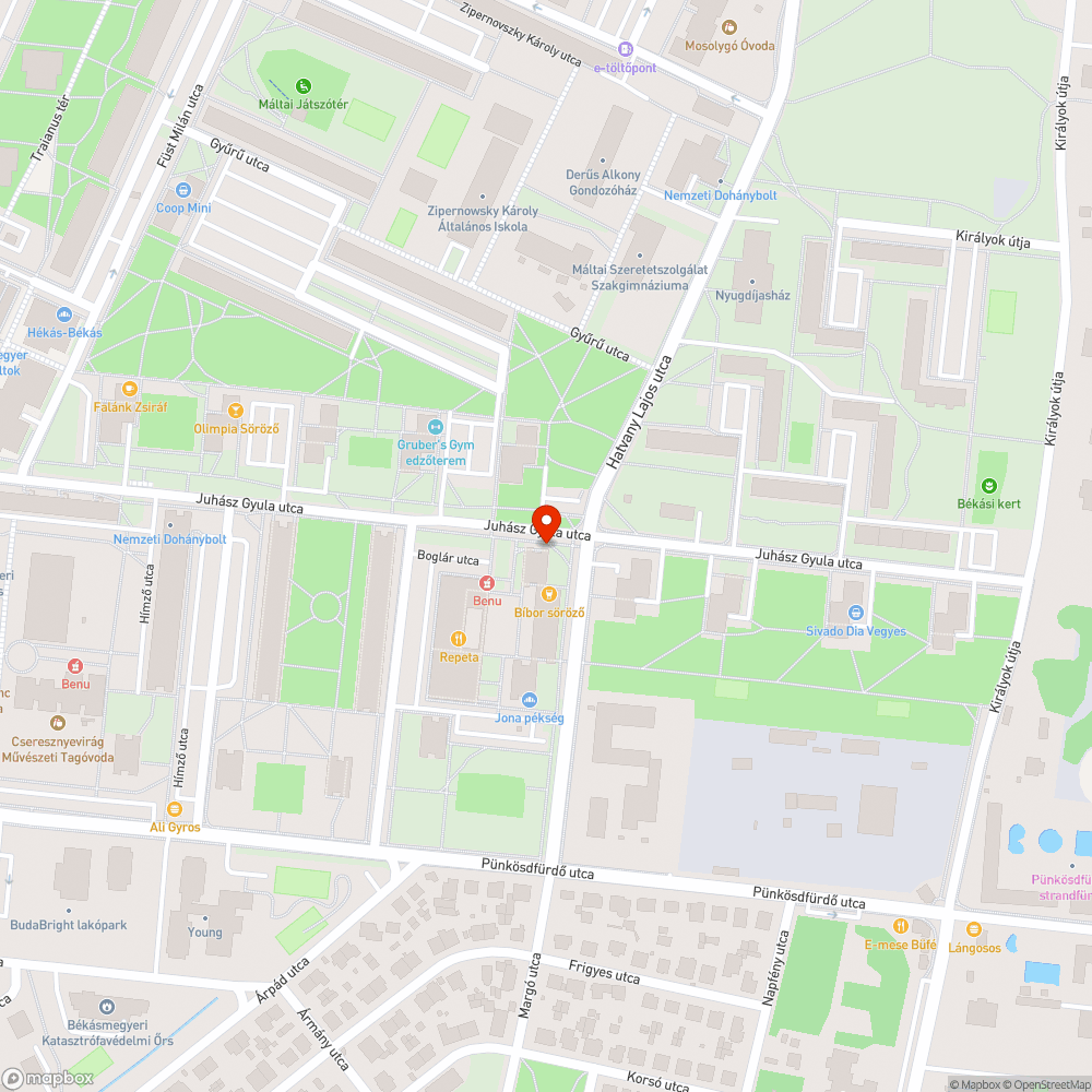 Furcsa hang bejelentés helye