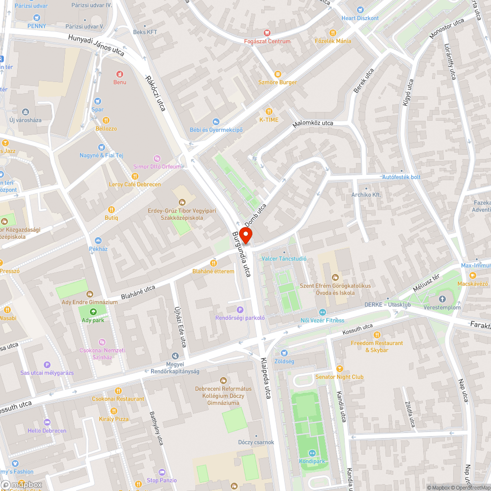 Hiányzó zöld jelzés bejelentés helye