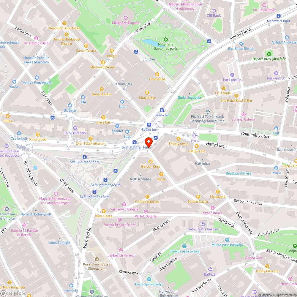 Betört üveg a buszmegállóban bejelentés helye