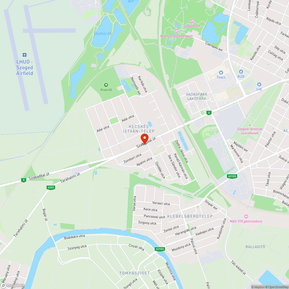 Eldeformálódott fedlap bejelentés helye