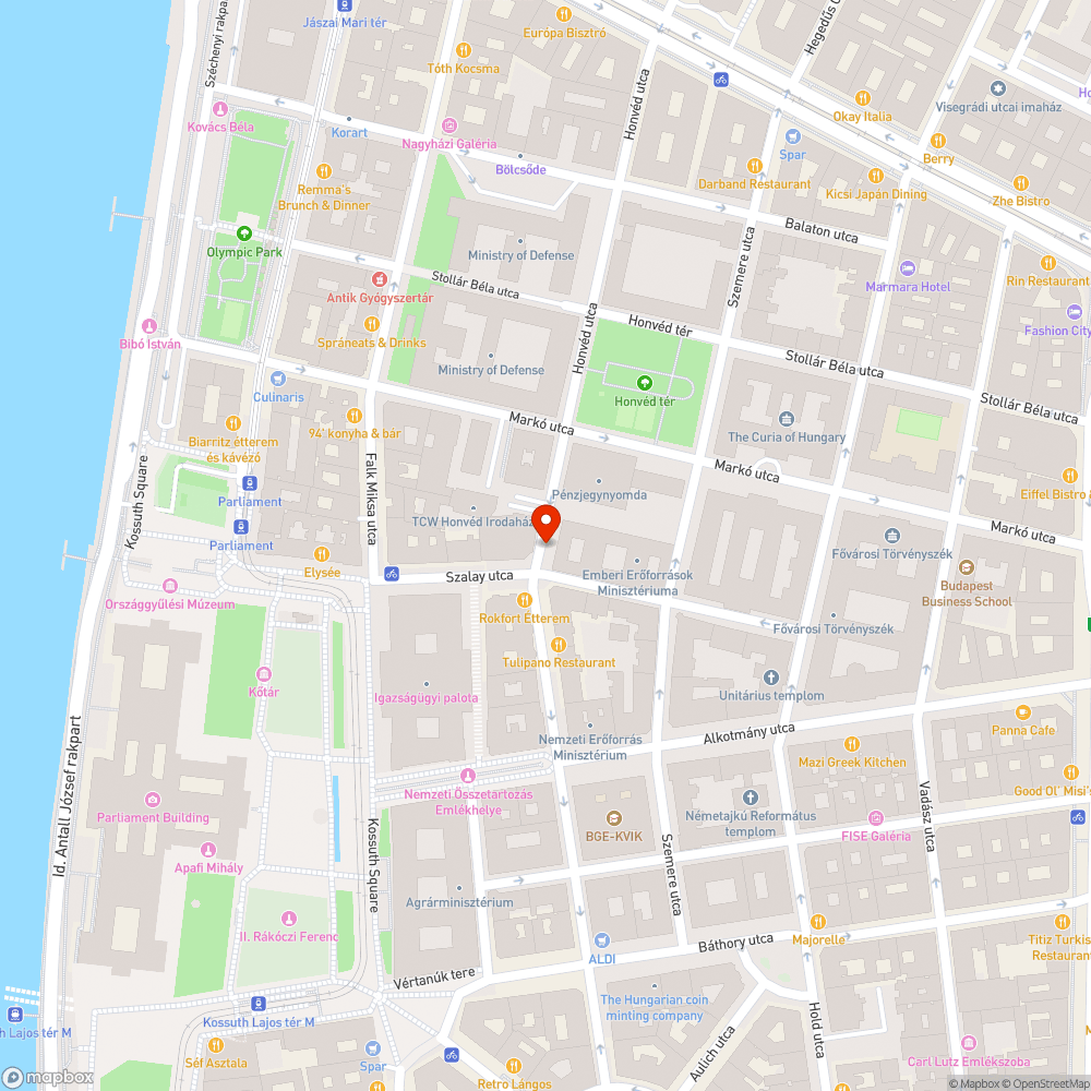 Elhagyott kerékpár bejelentés helye