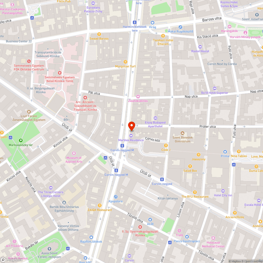 Elhagyott kerékpár bejelentés helye