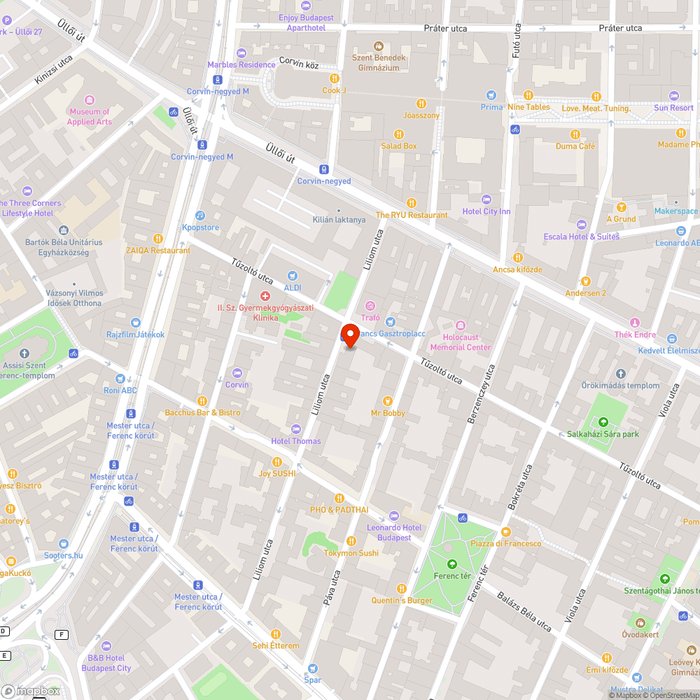 Elhagyott kerékpárok bejelentés helye