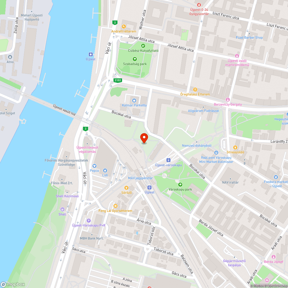 Nincsenek padok a parkban bejelentés helye