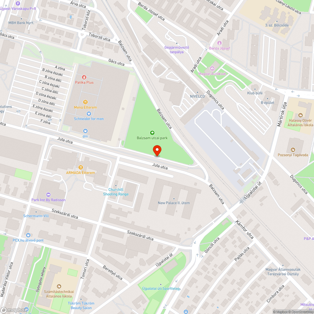 elhagyott autó bejelentés helye