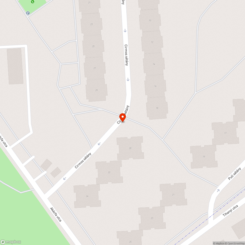 Kitört korlát bejelentés helye