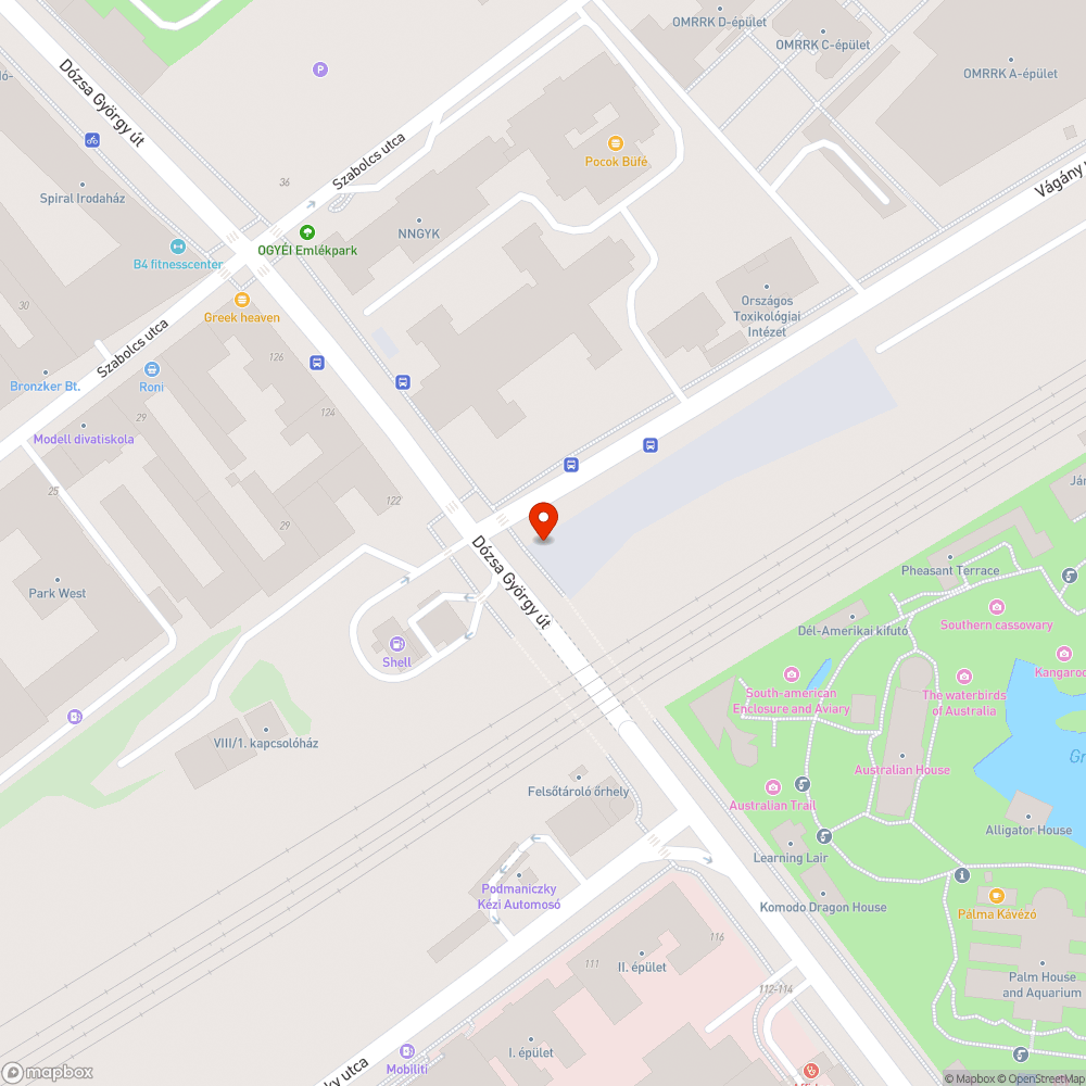 Viharban letört ágak a kerékpárúton bejelentés helye