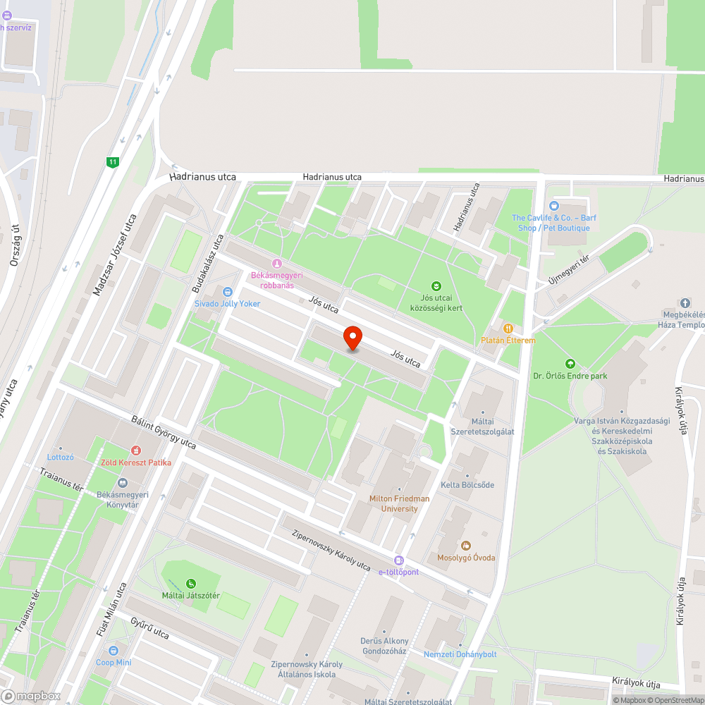 Kátyúzás után otthagyott betontörmelék 2. felvonás bejelentés helye