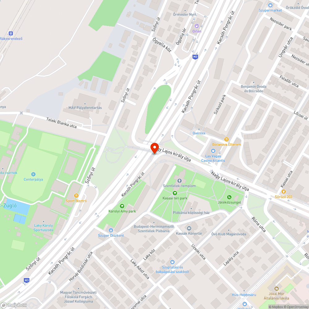 Halott fa bejelentés helye