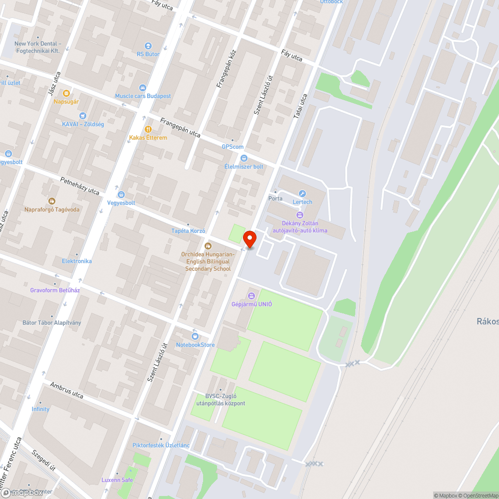 Kerékpárúton parkoló autó bejelentés helye