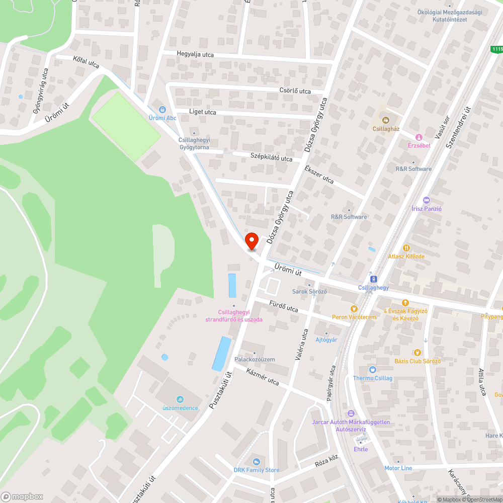 Graffitis ELMŰ épület bejelentés helye