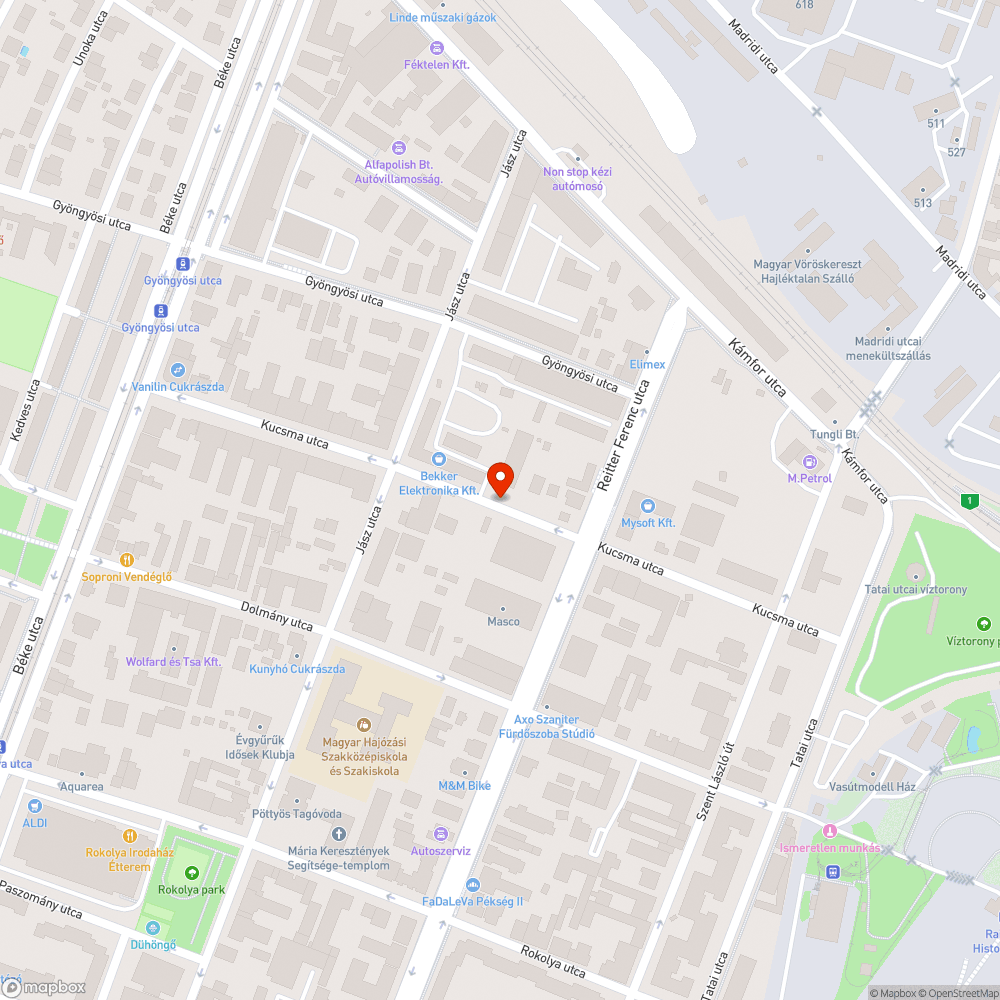 Szemét bejelentés helye