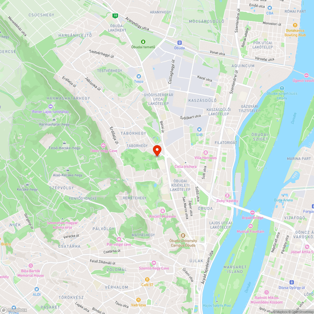 Hidegkúti Nándor út - rendszeres hulladéklerakás a földútnál bejelentés helye