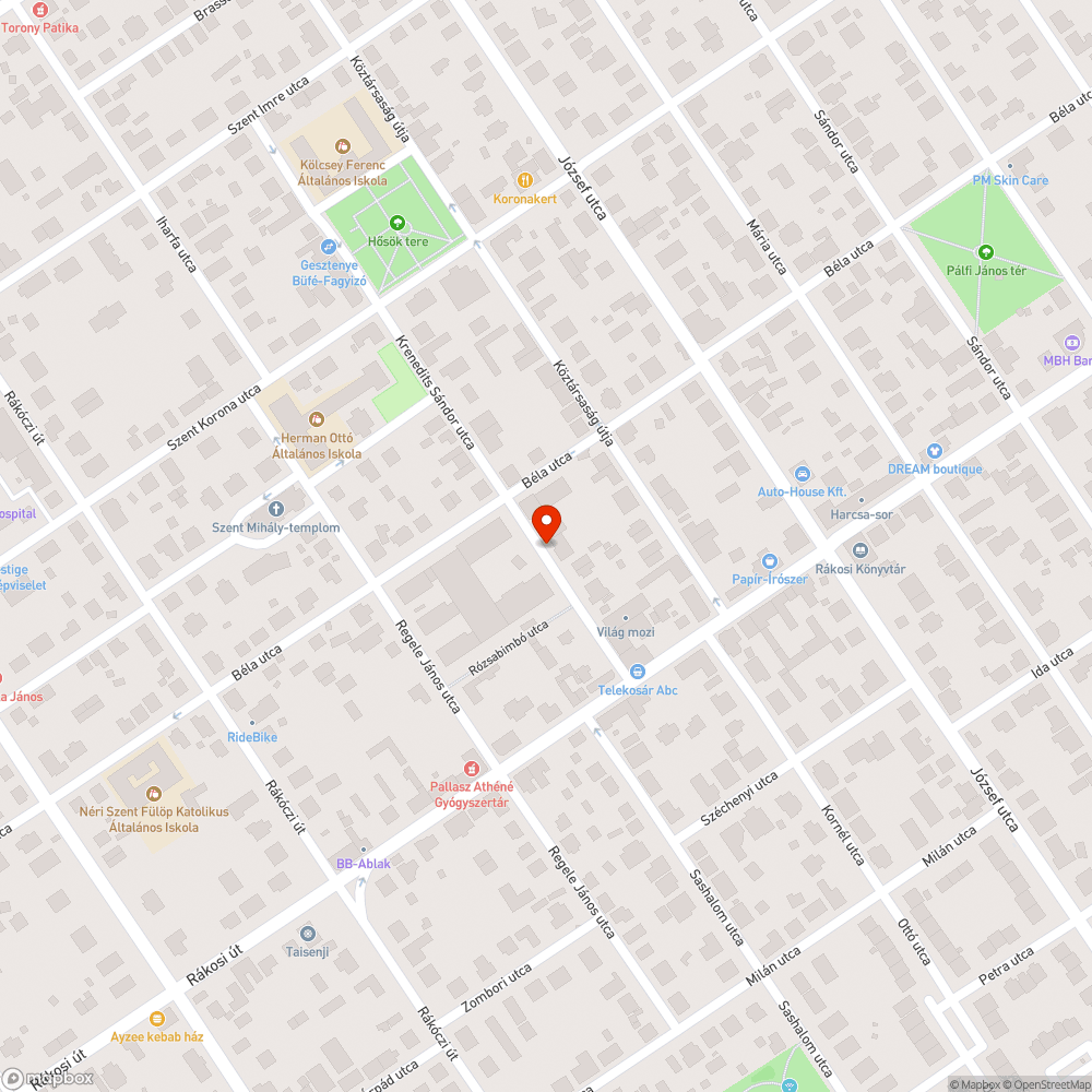 Eldugult víznyelő bejelentés helye