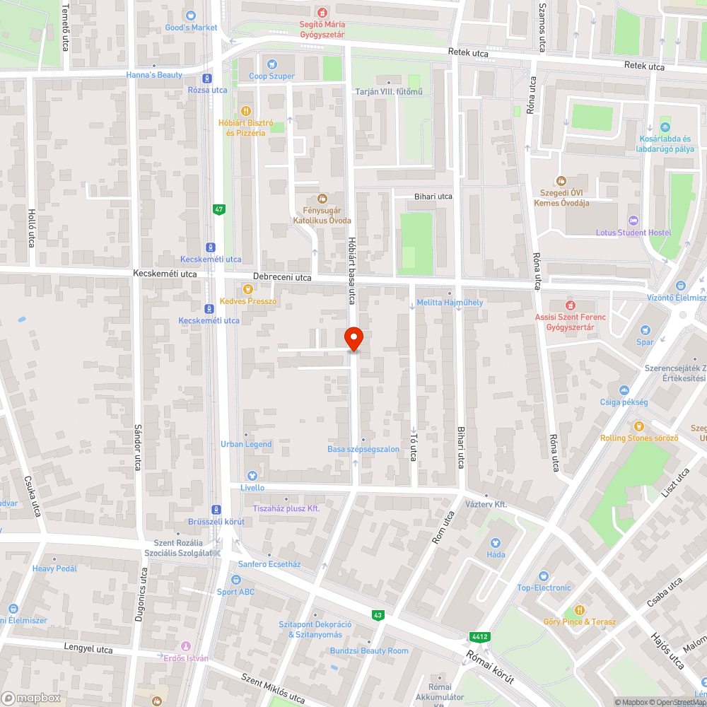 Kátyú a csatornafedél mellett bejelentés helye