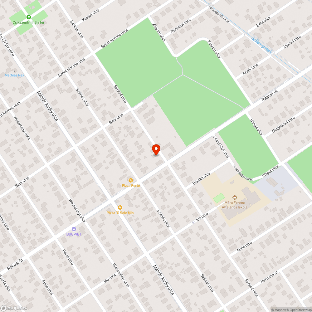 Kintfelejtett táblák bejelentés helye