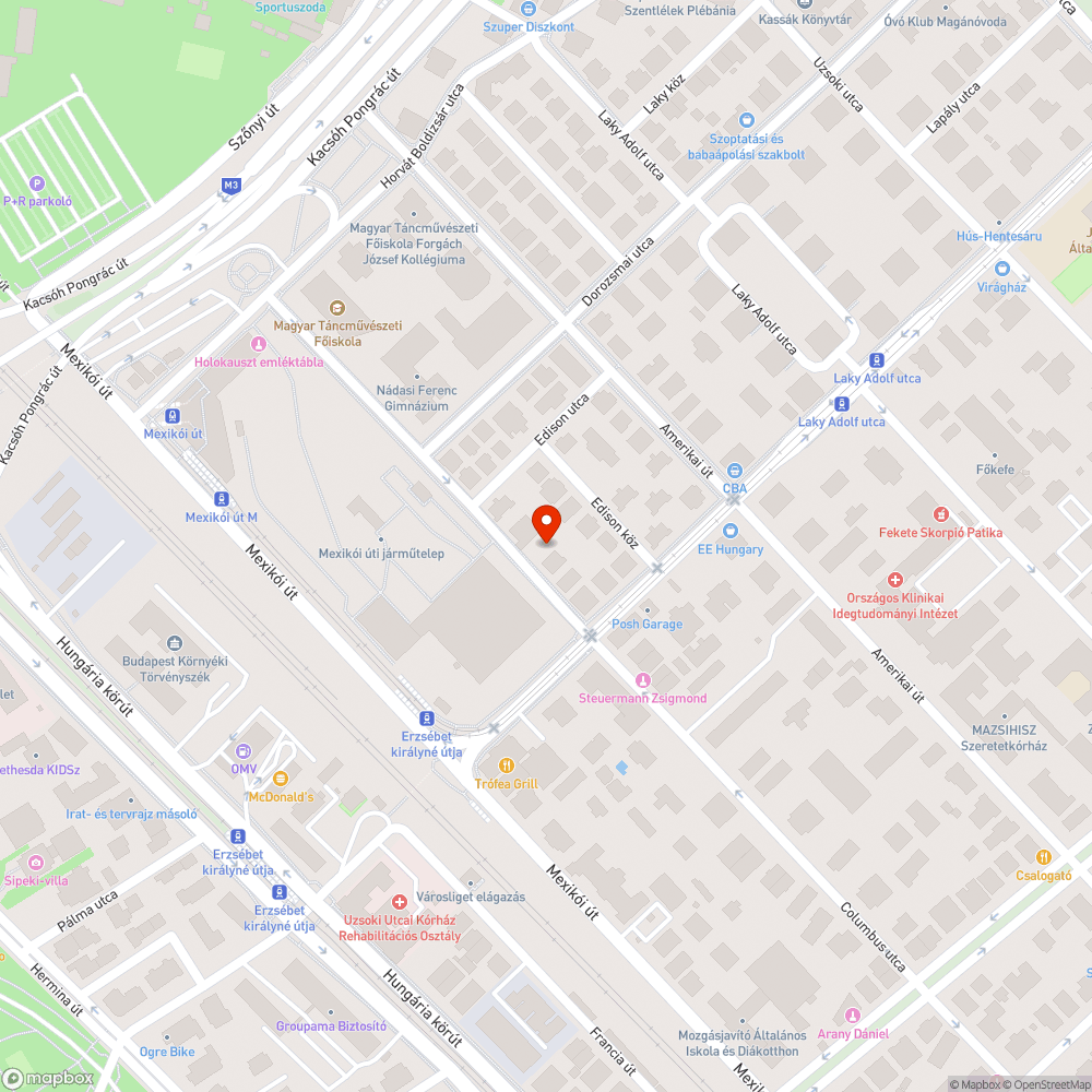 kiszáradt fa bejelentés helye