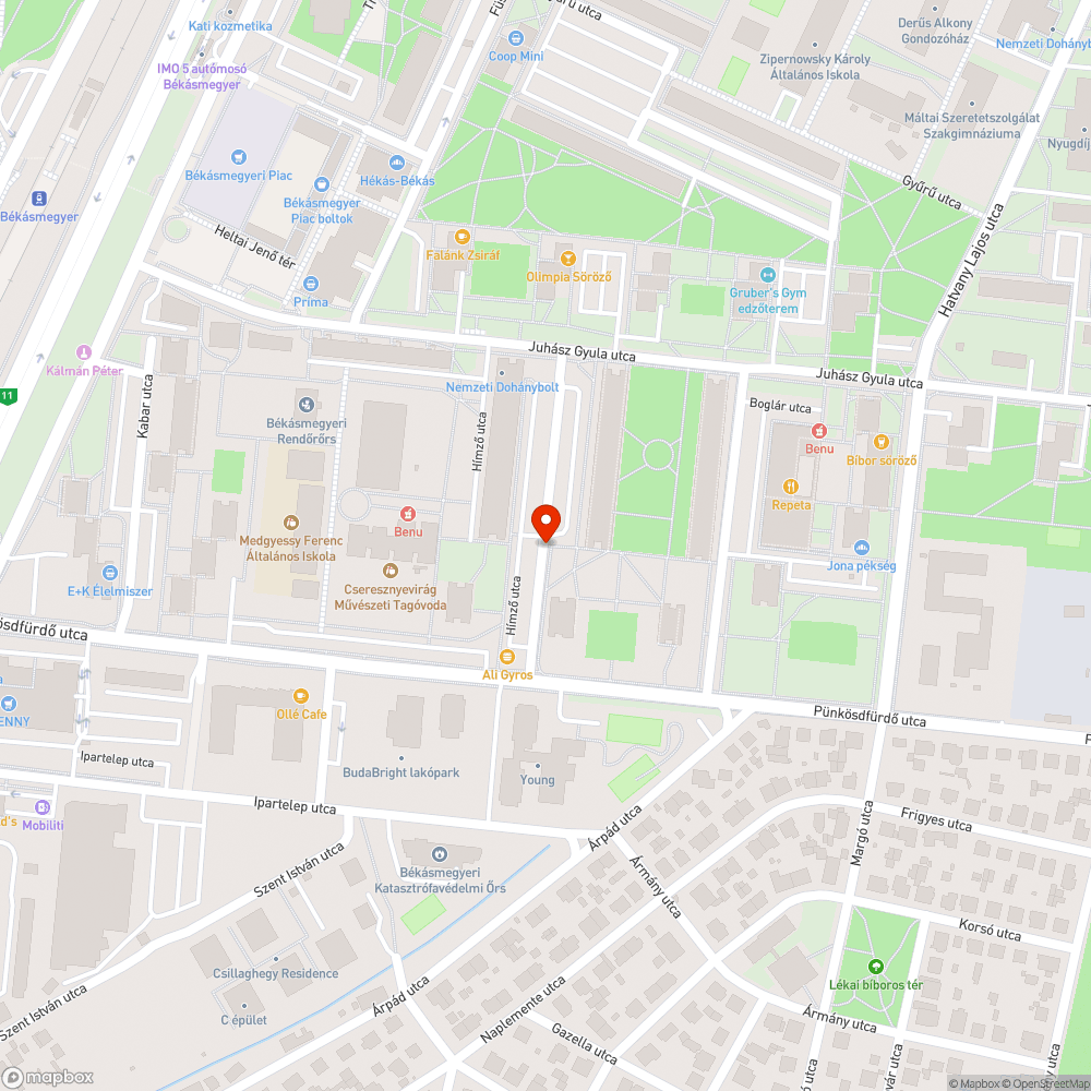 Eldugult csatorna bejelentés helye