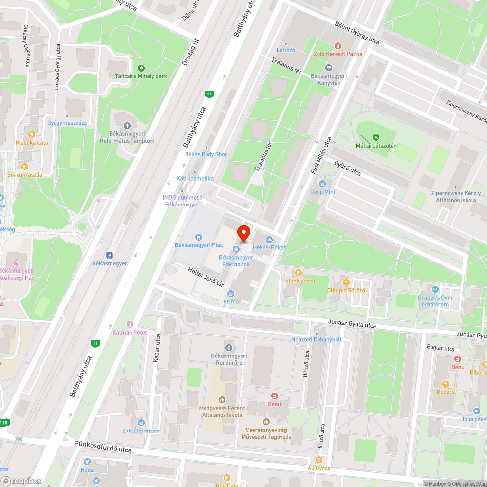 Botlásveszélyes fedlap bejelentés helye