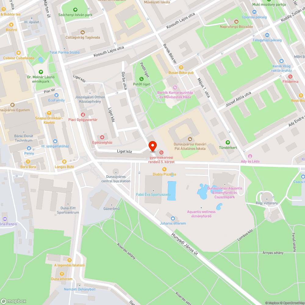 megrongált hirdető bejelentés helye