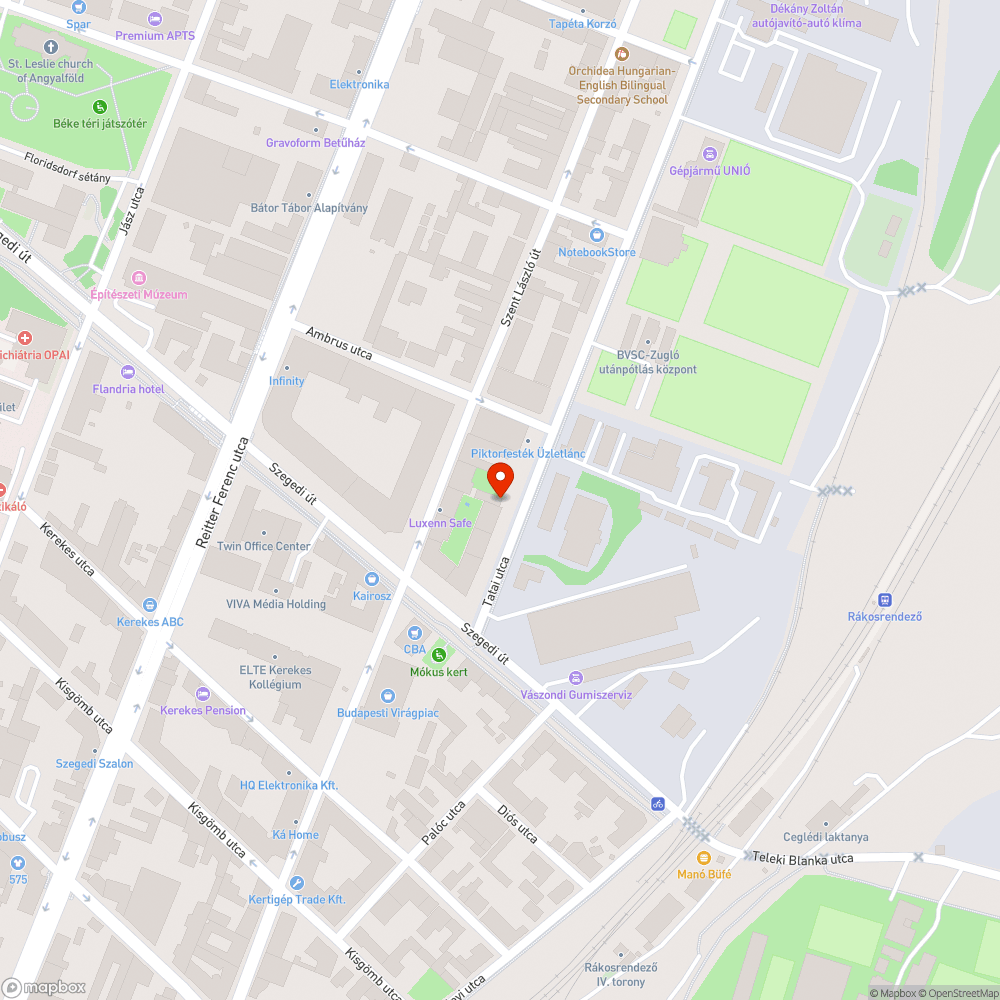 Szemet bejelentés helye