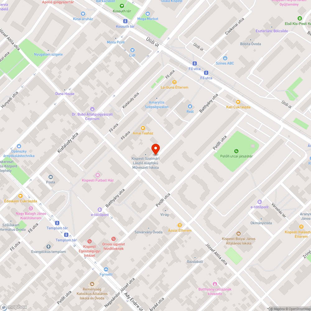 Járdára lógó növényzet bejelentés helye