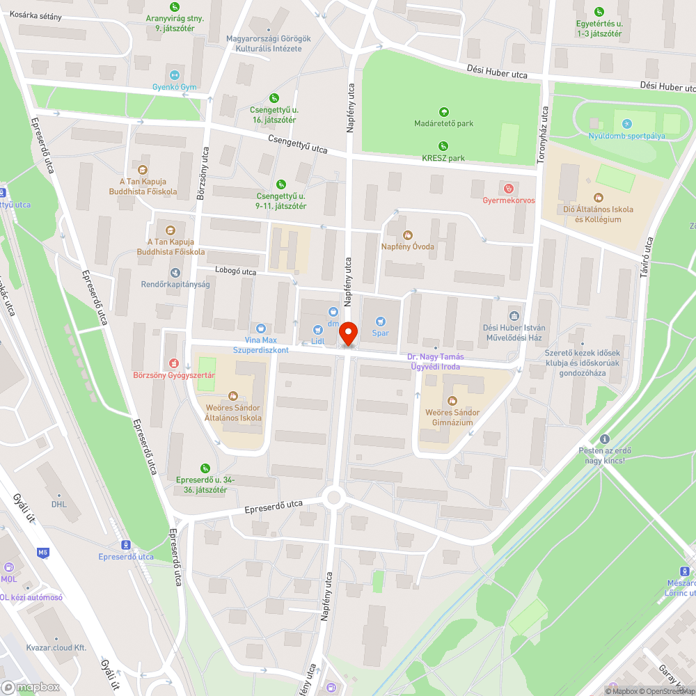 Lekopott zebra bejelentés helye