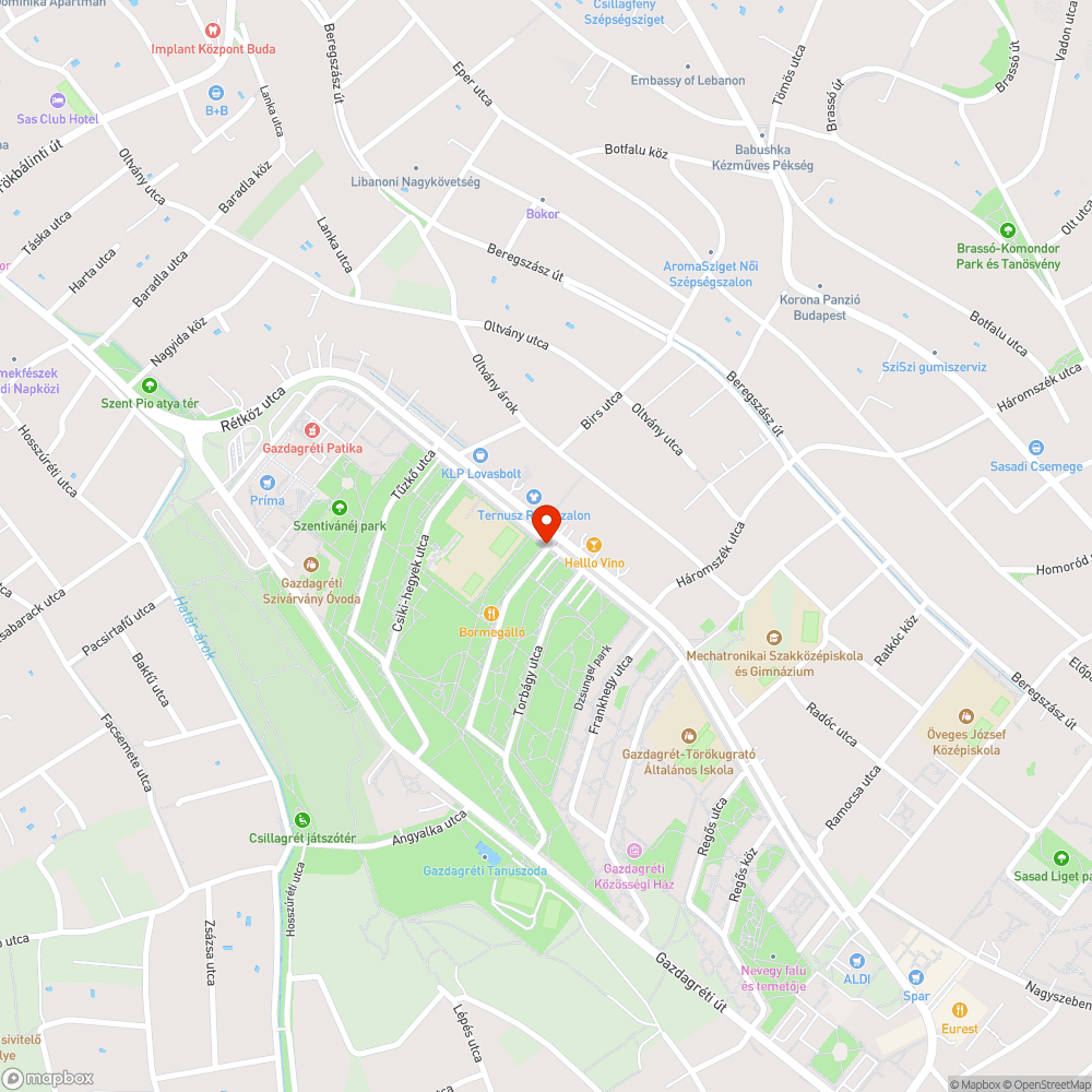 fa bejelentés helye