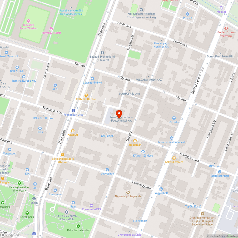 Kipusztitott fa bejelentés helye