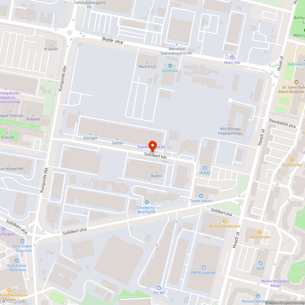 Elhagyott Buick bejelentés helye