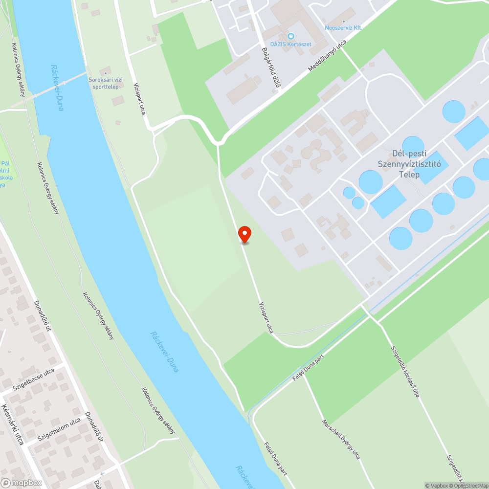 Szemét az Eurovelo 6-os út mentén Erzsébet és Soroksár között bejelentés helye