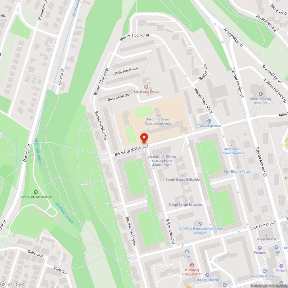 "autóút" a zöldterületen bejelentés helye