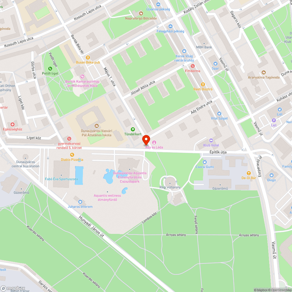 nyitott oszlopajtó bejelentés helye