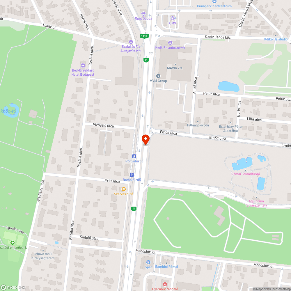 Beszakadt csatornafedél bejelentés helye