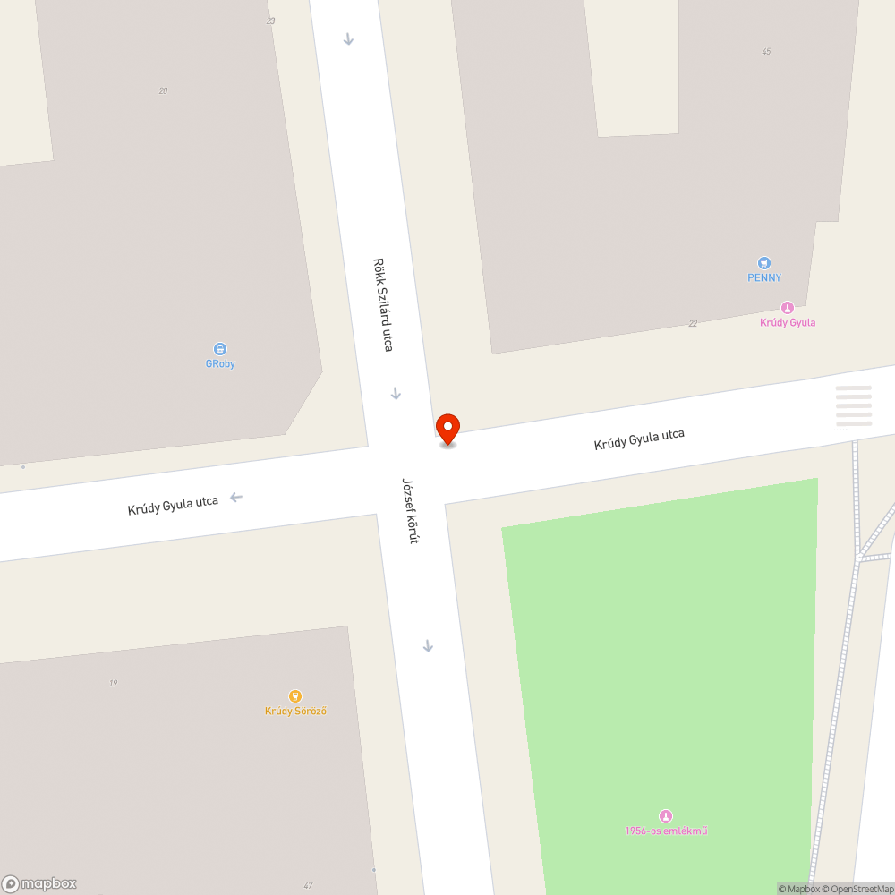 Pontatlan tábla bejelentés helye