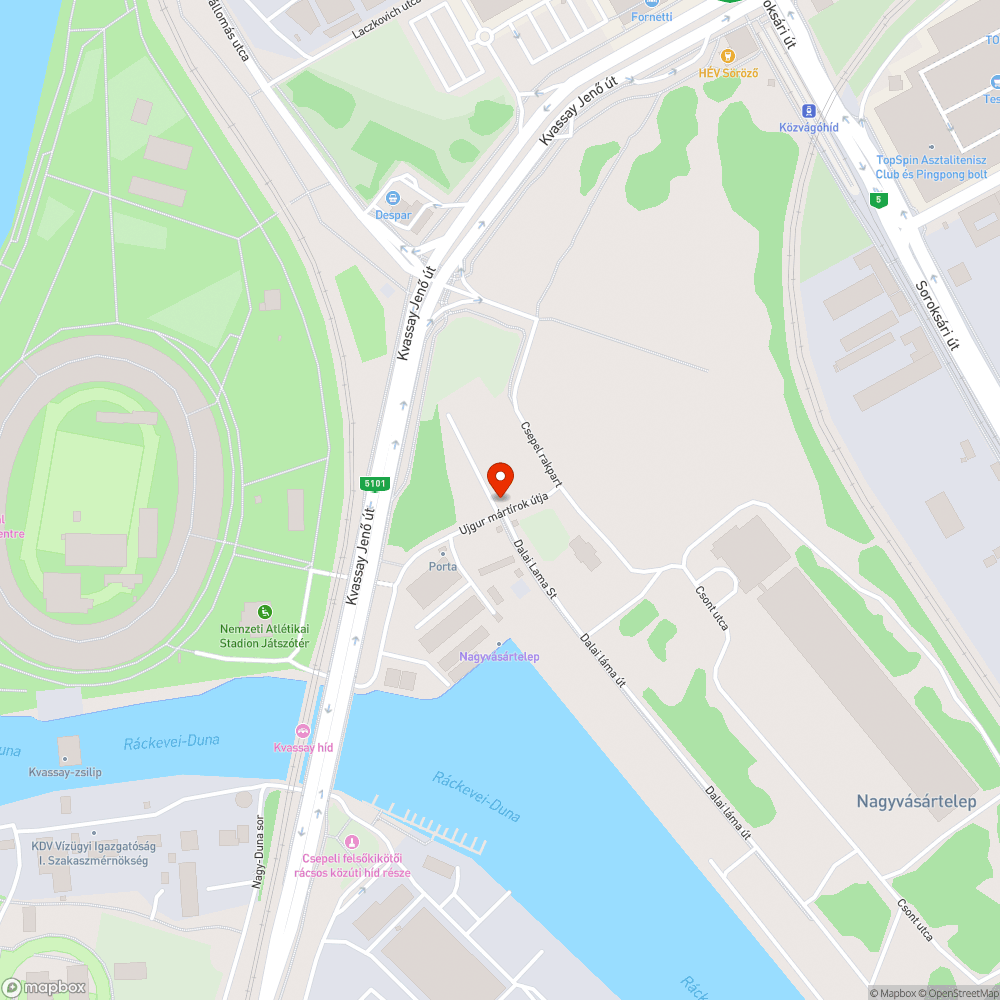 Eurovelo 6 bejelentés helye