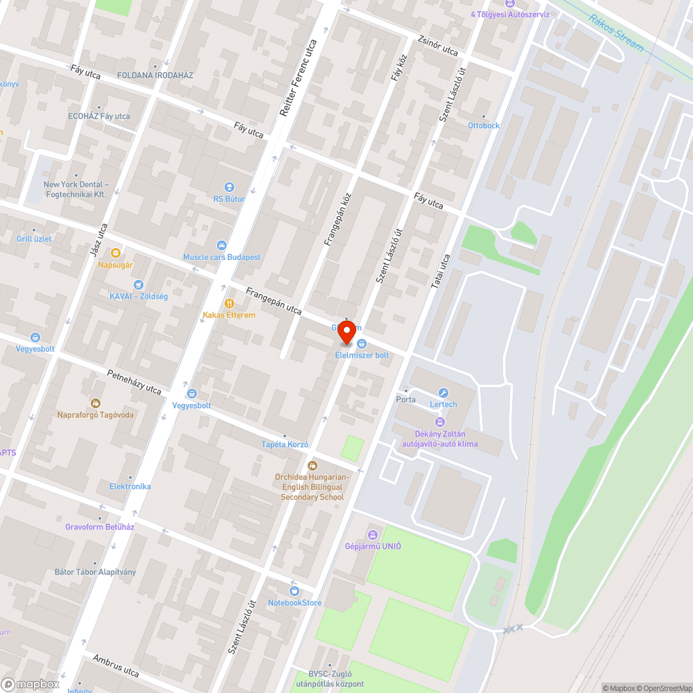 Szemét bejelentés helye