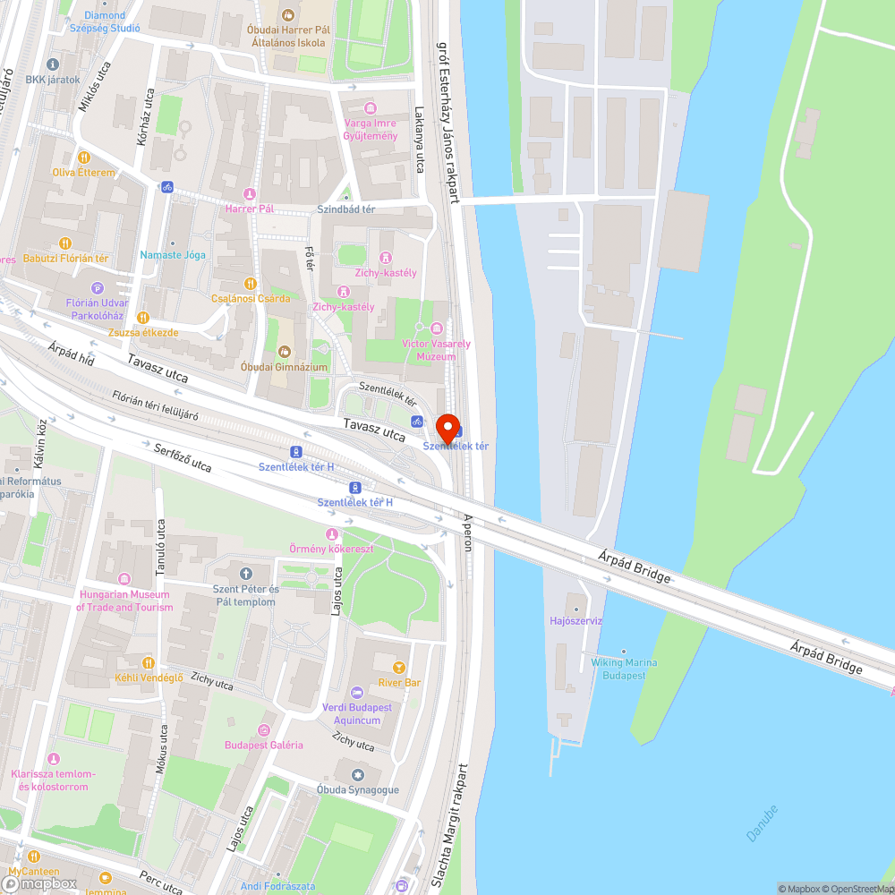 Biciklitároló bejelentés helye