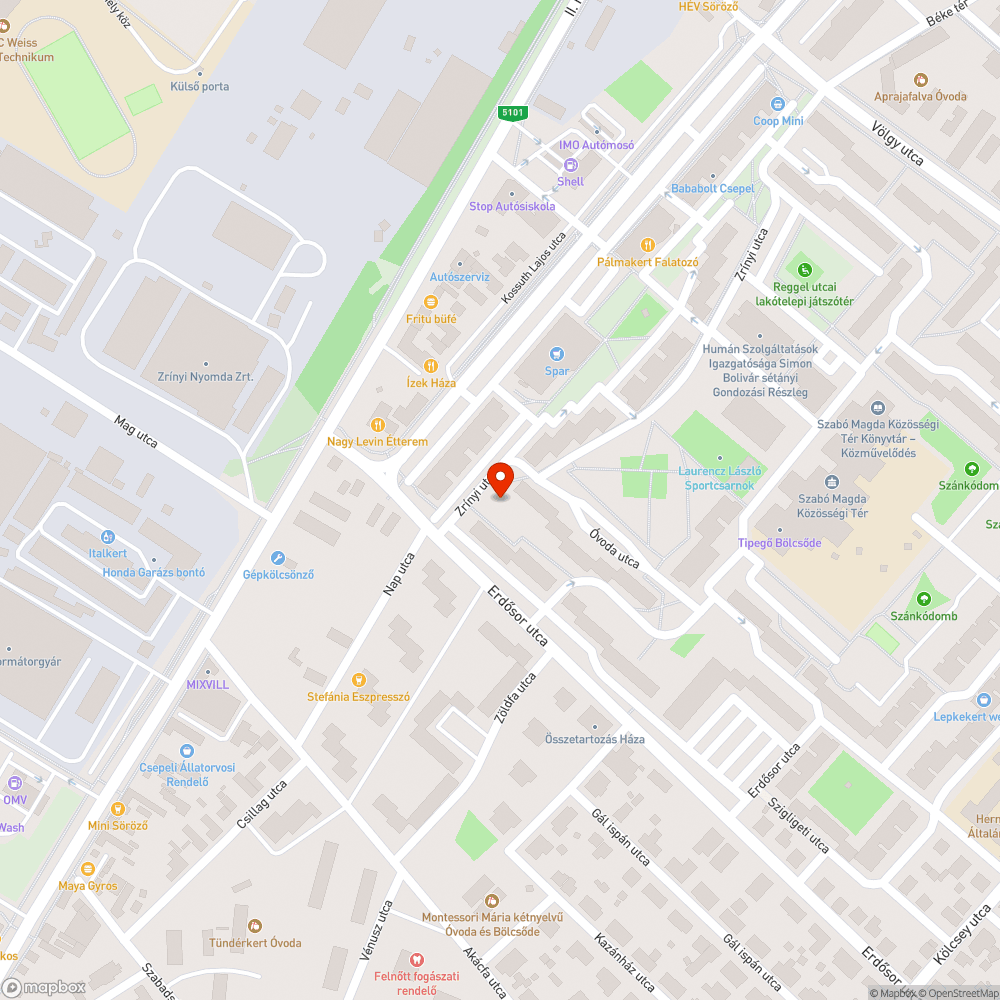 Telefonhálózat szekrény bejelentés helye