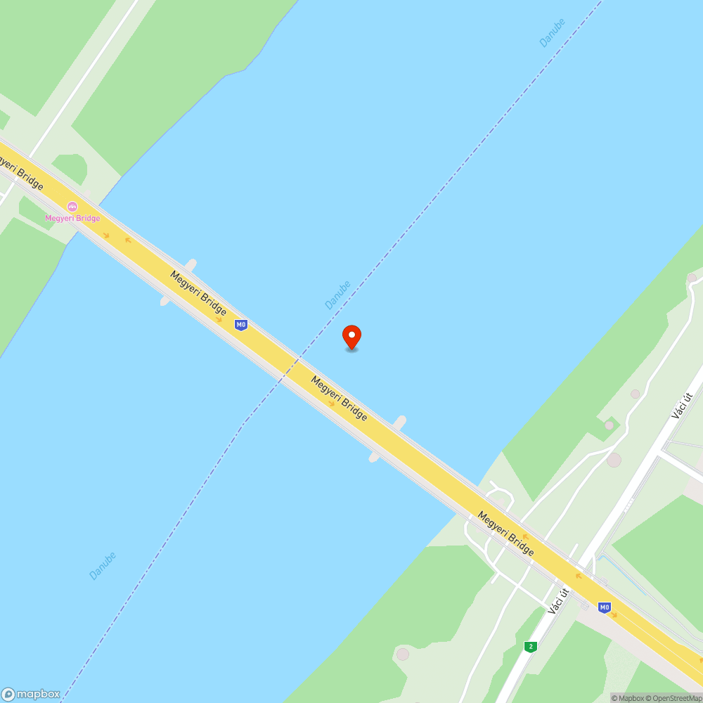 Megyeri híd világítás bejelentés helye